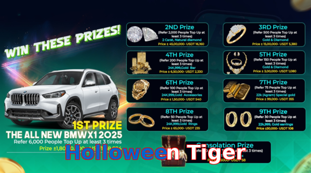 Holloween Tiger game app for Pakistan players