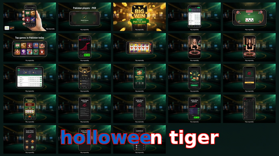 Main screen of Holloween Tiger bet page for PK players