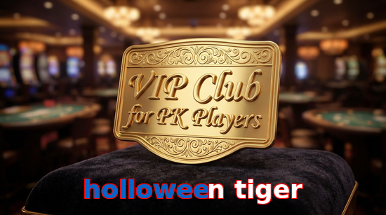 Main screen of Holloween Tiger vip page for PK players